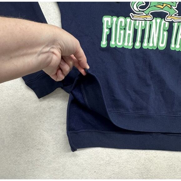 Notre Dame Fighting Irish‎ Rivalry Threads 91 Hoodie Sweatshirt Womens Size S - Picture 6 of 9